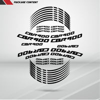 Motorcycle Rim Wheel Decal Accessory Sticker for Honda CBR 900 - Motorcycle stickers and decals