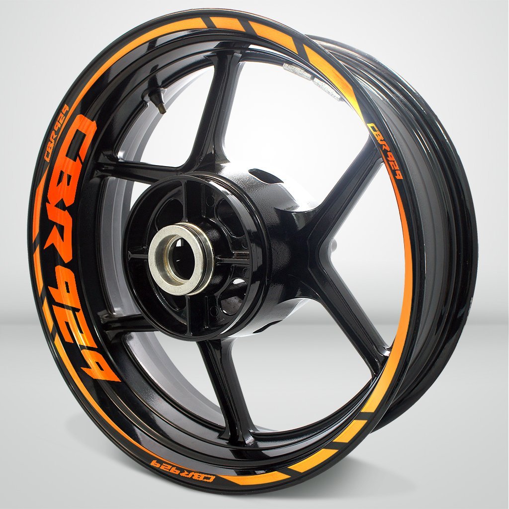 Motorcycle Rim Wheel Decal Accessory Sticker for Honda CBR 929 - Motorcycle stickers and decals