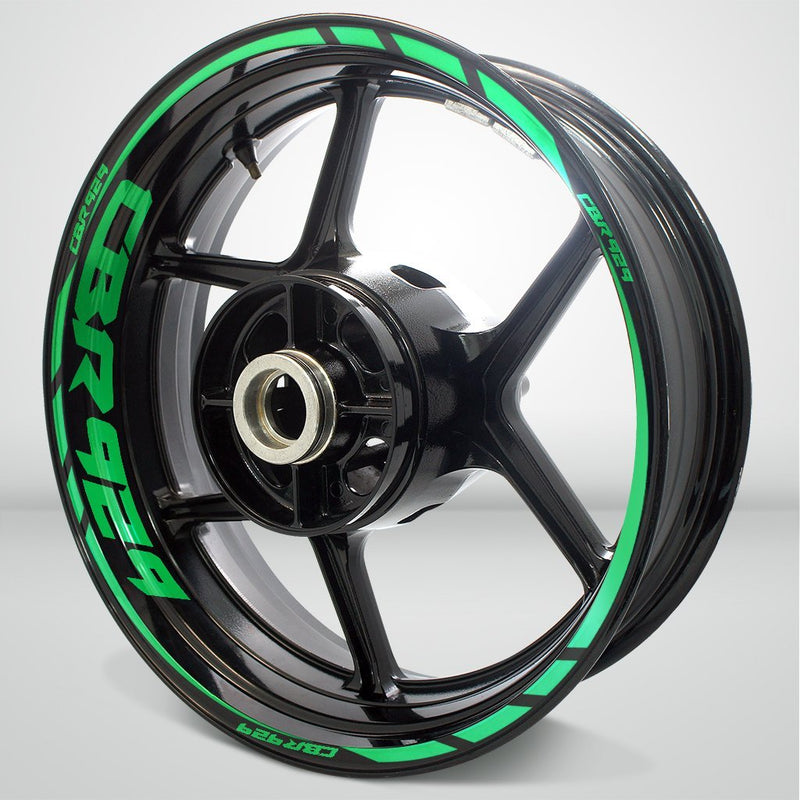 Motorcycle Rim Wheel Decal Accessory Sticker for Honda CBR 929 - Motorcycle stickers and decals