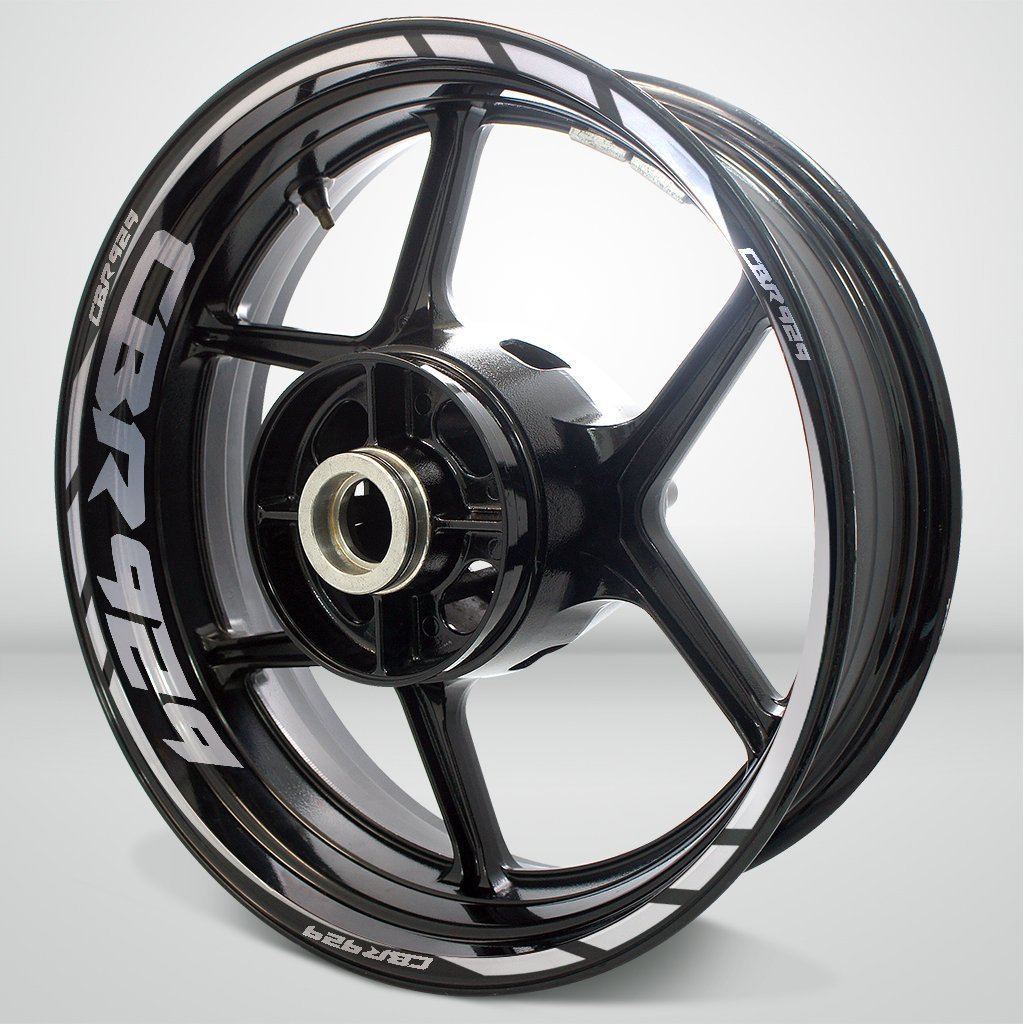Motorcycle Rim Wheel Decal Accessory Sticker for Honda CBR 929 - Motorcycle stickers and decals