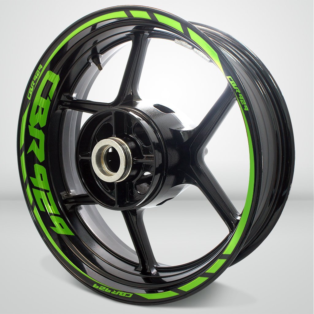 Motorcycle Rim Wheel Decal Accessory Sticker for Honda CBR 929 - Motorcycle stickers and decals