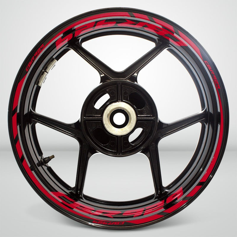 Motorcycle Rim Wheel Decal Accessory Sticker for Honda CBR 929 - Motorcycle stickers and decals