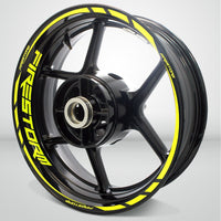 Motorcycle Rim Wheel Decal Accessory Sticker for Honda Firestorm - Motorcycle stickers and decals