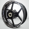 Motorcycle Rim Wheel Decal Accessory Sticker for Honda Firestorm - Motorcycle stickers and decals