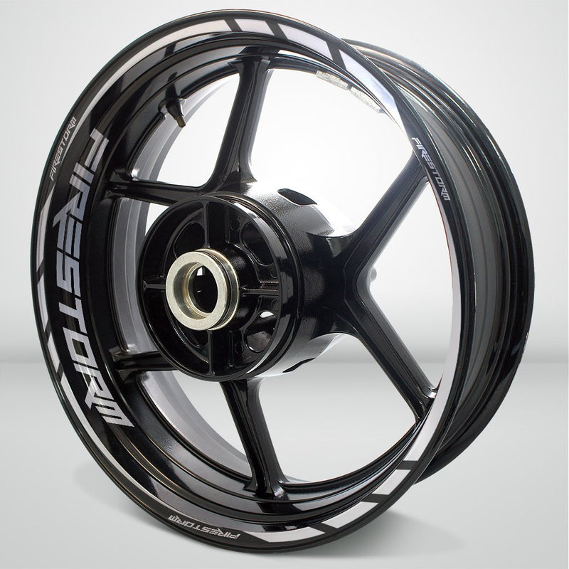 Motorcycle Rim Wheel Decal Accessory Sticker for Honda Firestorm - Motorcycle stickers and decals