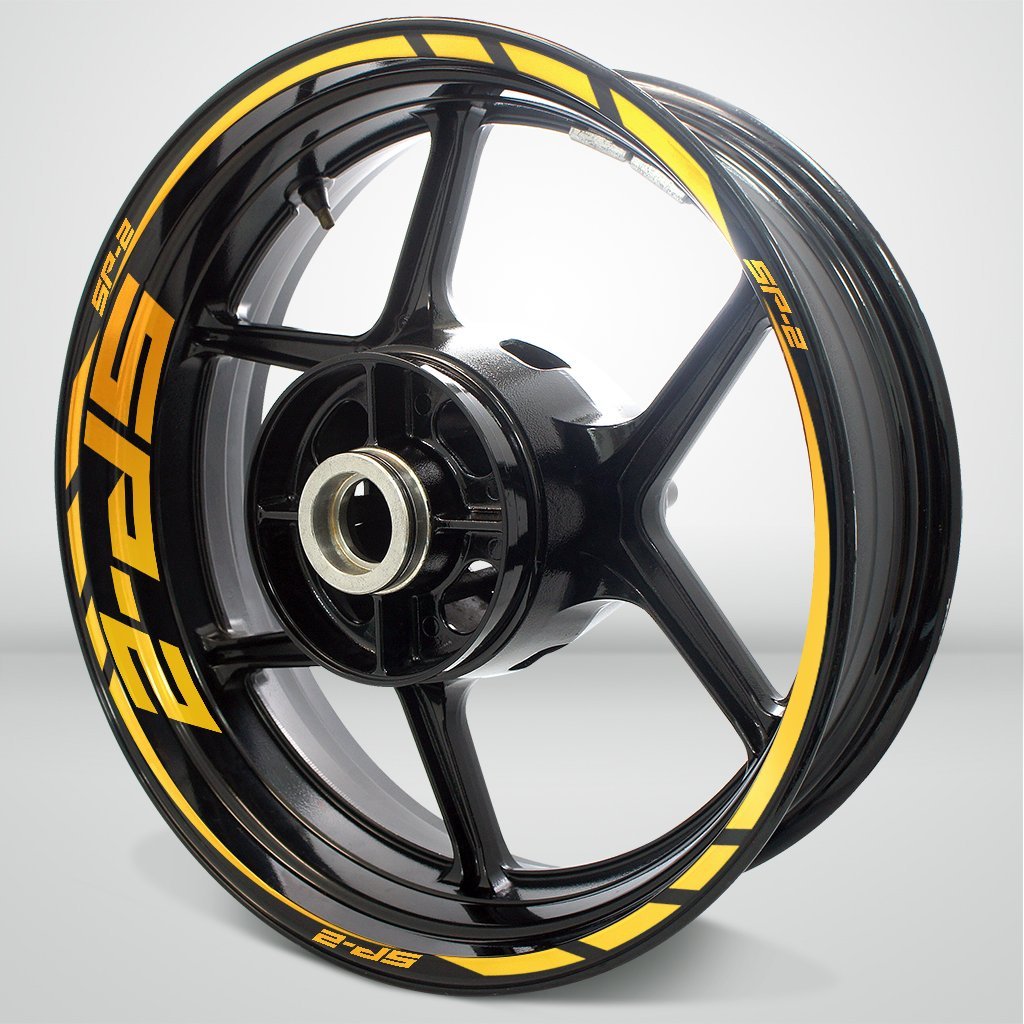 Motorcycle Rim Wheel Decal Accessory Sticker for Honda SP2 - Motorcycle stickers and decals