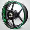 Motorcycle Rim Wheel Decal Accessory Sticker for Honda SP2 - Motorcycle stickers and decals