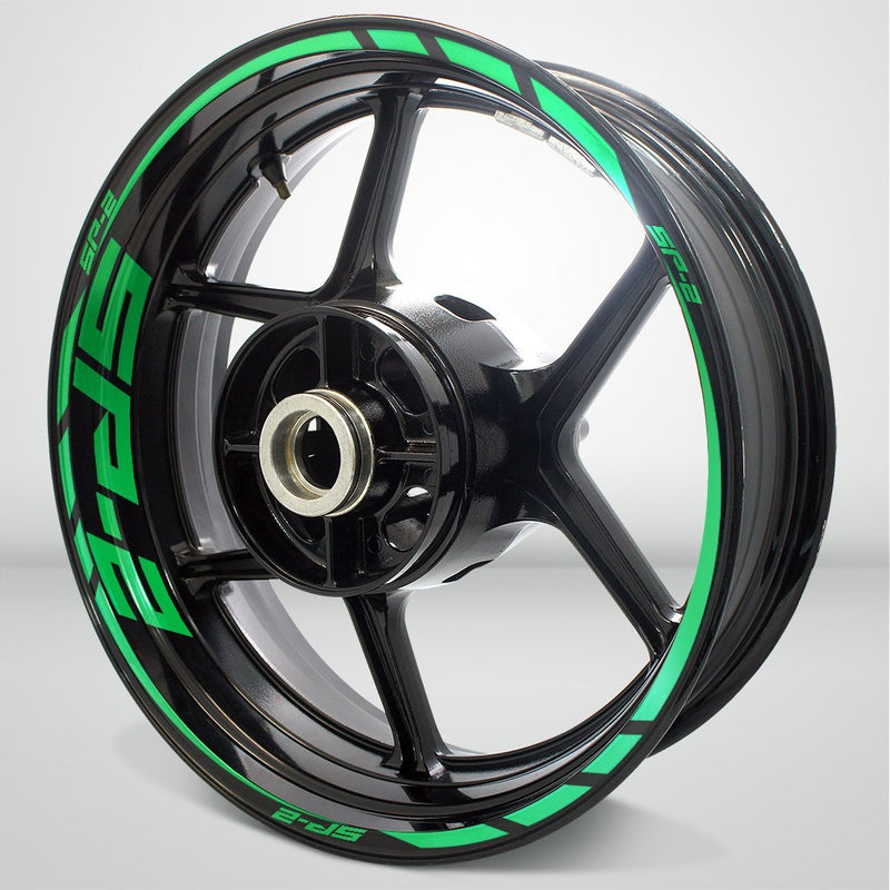 Motorcycle Rim Wheel Decal Accessory Sticker for Honda SP2 - Motorcycle stickers and decals