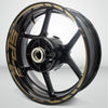 Motorcycle Rim Wheel Decal Accessory Sticker for Honda SP2 - Motorcycle stickers and decals