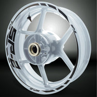 Motorcycle Rim Wheel Decal Accessory Sticker for Honda SP2 - Motorcycle stickers and decals