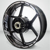 Motorcycle Rim Wheel Decal Accessory Sticker for Honda SP2 - Motorcycle stickers and decals