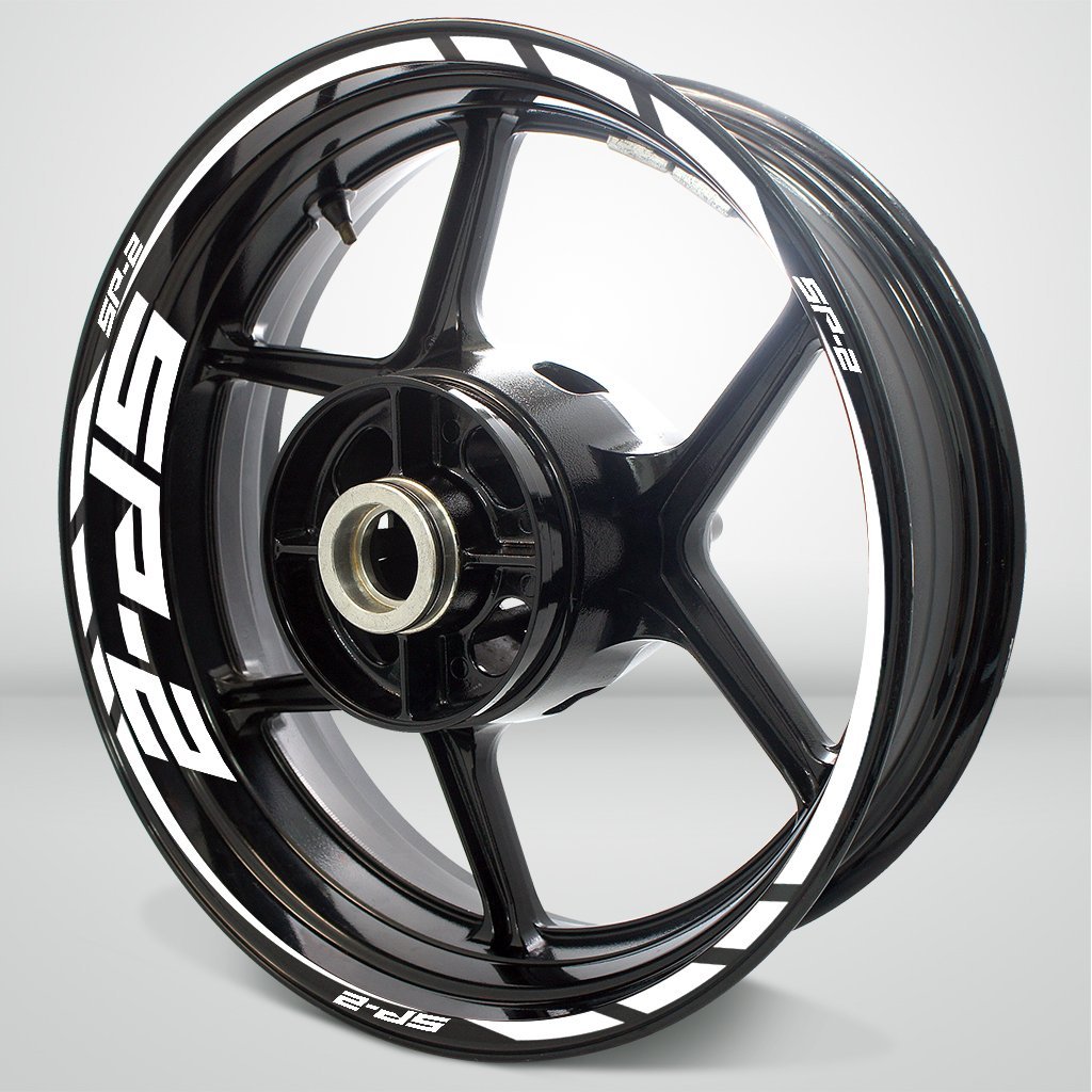 Motorcycle Rim Wheel Decal Accessory Sticker for Honda SP2 - Motorcycle stickers and decals