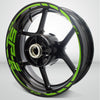 Motorcycle Rim Wheel Decal Accessory Sticker for Honda SP2 - Motorcycle stickers and decals