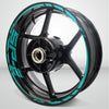 Motorcycle Rim Wheel Decal Accessory Sticker for Honda SP2 - Motorcycle stickers and decals