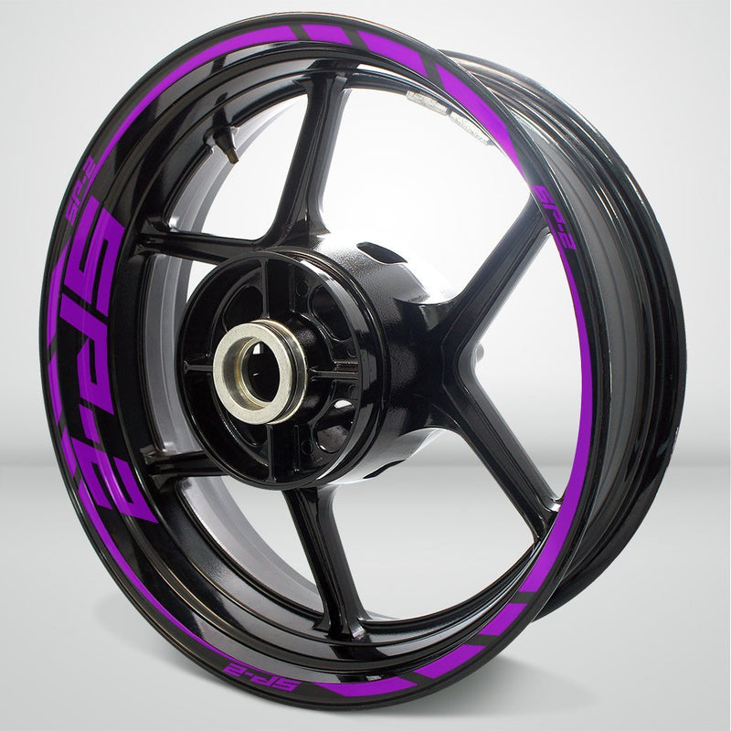 Motorcycle Rim Wheel Decal Accessory Sticker for Honda SP2 - Motorcycle stickers and decals