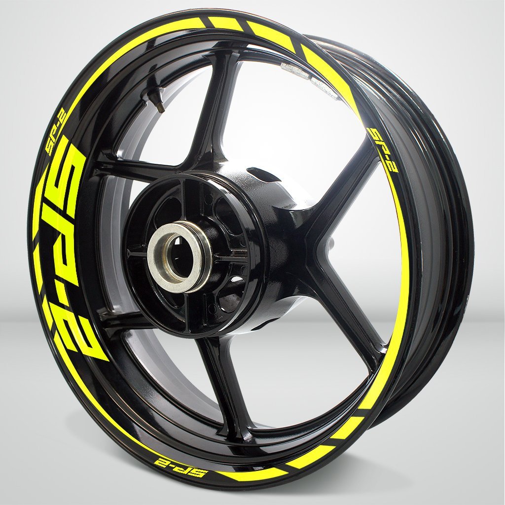 Motorcycle Rim Wheel Decal Accessory Sticker for Honda SP2 - Motorcycle stickers and decals