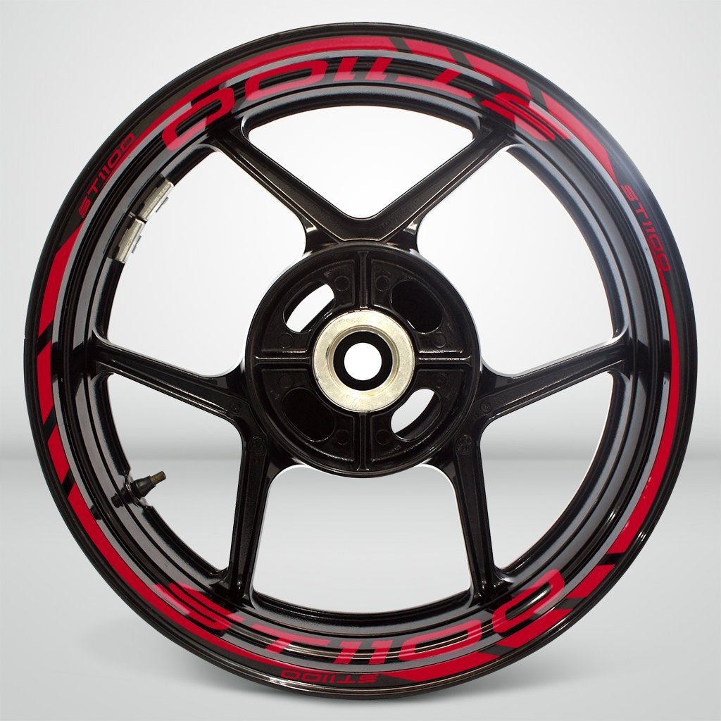 Motorcycle Rim Wheel Decal Accessory Sticker for Honda ST 1100 - Stickman Vinyls