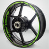 Motorcycle Rim Wheel Decal Accessory Sticker for Honda Super Four - Motorcycle stickers and decals