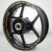 Motorcycle Rim Wheel Decal Accessory Sticker for Honda Super Four - Motorcycle stickers and decals
