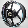 Motorcycle Rim Wheel Decal Accessory Sticker for Honda Super Four - Motorcycle stickers and decals