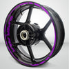 Motorcycle Rim Wheel Decal Accessory Sticker for Honda Super Four - Motorcycle stickers and decals