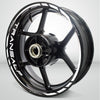 Motorcycle Rim Wheel Decal Accessory Sticker for Honda Transalp - Motorcycle stickers and decals