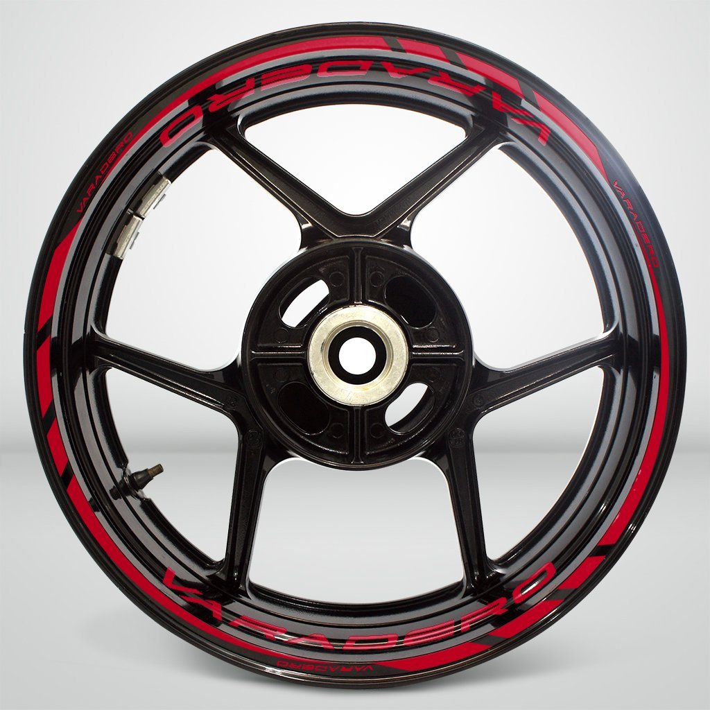Motorcycle Rim Wheel Decal Accessory Sticker for Honda Varadero - Stickman Vinyls