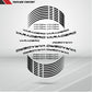 Motorcycle Rim Wheel Decal Accessory Sticker for Honda Varadero - Stickman Vinyls