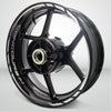 Motorcycle Rim Wheel Decal Accessory Sticker for Kawasaki Concours 14 - Motorcycle stickers and decals