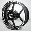 Motorcycle Rim Wheel Decal Accessory Sticker for Kawasaki Concours 14 - Motorcycle stickers and decals
