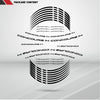Motorcycle Rim Wheel Decal Accessory Sticker for Kawasaki Concours 14 - Motorcycle stickers and decals