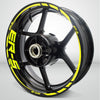 Motorcycle Rim Wheel Decal Accessory Sticker for Kawasaki ER5 - Motorcycle stickers and decals