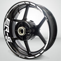 Motorcycle Rim Wheel Decal Accessory Sticker for Kawasaki ER5 - Motorcycle stickers and decals
