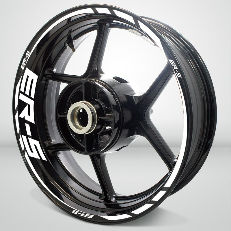 Motorcycle Rim Wheel Decal Accessory Sticker for Kawasaki ER5 - Motorcycle stickers and decals