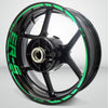 Motorcycle Rim Wheel Decal Accessory Sticker for Kawasaki ER5 - Motorcycle stickers and decals