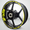 Motorcycle Rim Wheel Decal Accessory Sticker for Kawasaki ER5 - Motorcycle stickers and decals