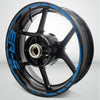Motorcycle Rim Wheel Decal Accessory Sticker for Kawasaki ER5 - Motorcycle stickers and decals