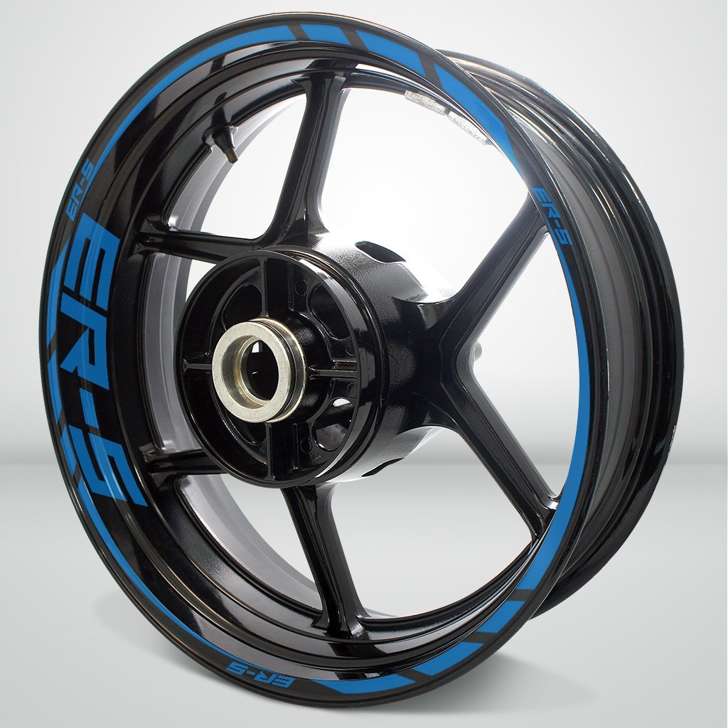 Motorcycle Rim Wheel Decal Accessory Sticker for Kawasaki ER5 - Motorcycle stickers and decals