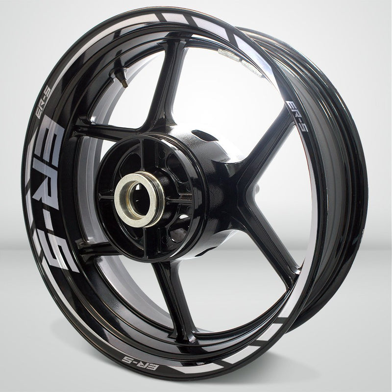Motorcycle Rim Wheel Decal Accessory Sticker for Kawasaki ER5 - Motorcycle stickers and decals