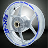 Motorcycle Rim Wheel Decal Accessory Sticker for Kawasaki EX-6 - Motorcycle stickers and decals