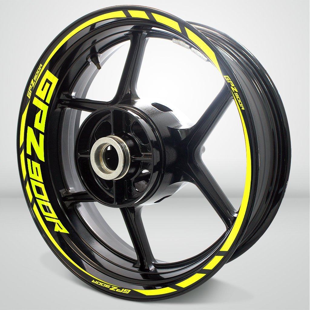 Motorcycle Rim Wheel Decal Accessory Sticker for Kawasaki GPZ 900R - Motorcycle stickers and decals