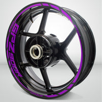 Motorcycle Rim Wheel Decal Accessory Sticker for Kawasaki GPZ 900R - Motorcycle stickers and decals