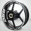 Motorcycle Rim Wheel Decal Accessory Sticker for Kawasaki Ninja 250 - Motorcycle stickers and decals