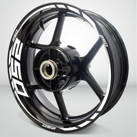 Motorcycle Rim Wheel Decal Accessory Sticker for Kawasaki Ninja 250 - Motorcycle stickers and decals