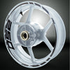 Motorcycle Rim Wheel Decal Accessory Sticker for Kawasaki Ninja 250 - Motorcycle stickers and decals