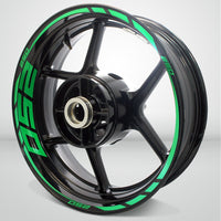 Motorcycle Rim Wheel Decal Accessory Sticker for Kawasaki Ninja 250 - Motorcycle stickers and decals