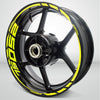 Motorcycle Rim Wheel Decal Accessory Sticker for Kawasaki Ninja 250 SL - Motorcycle stickers and decals