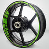 Motorcycle Rim Wheel Decal Accessory Sticker for Kawasaki Ninja 250 SL - Motorcycle stickers and decals