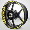 Motorcycle Rim Wheel Decal Accessory Sticker for Kawasaki Ninja 250 SL - Motorcycle stickers and decals