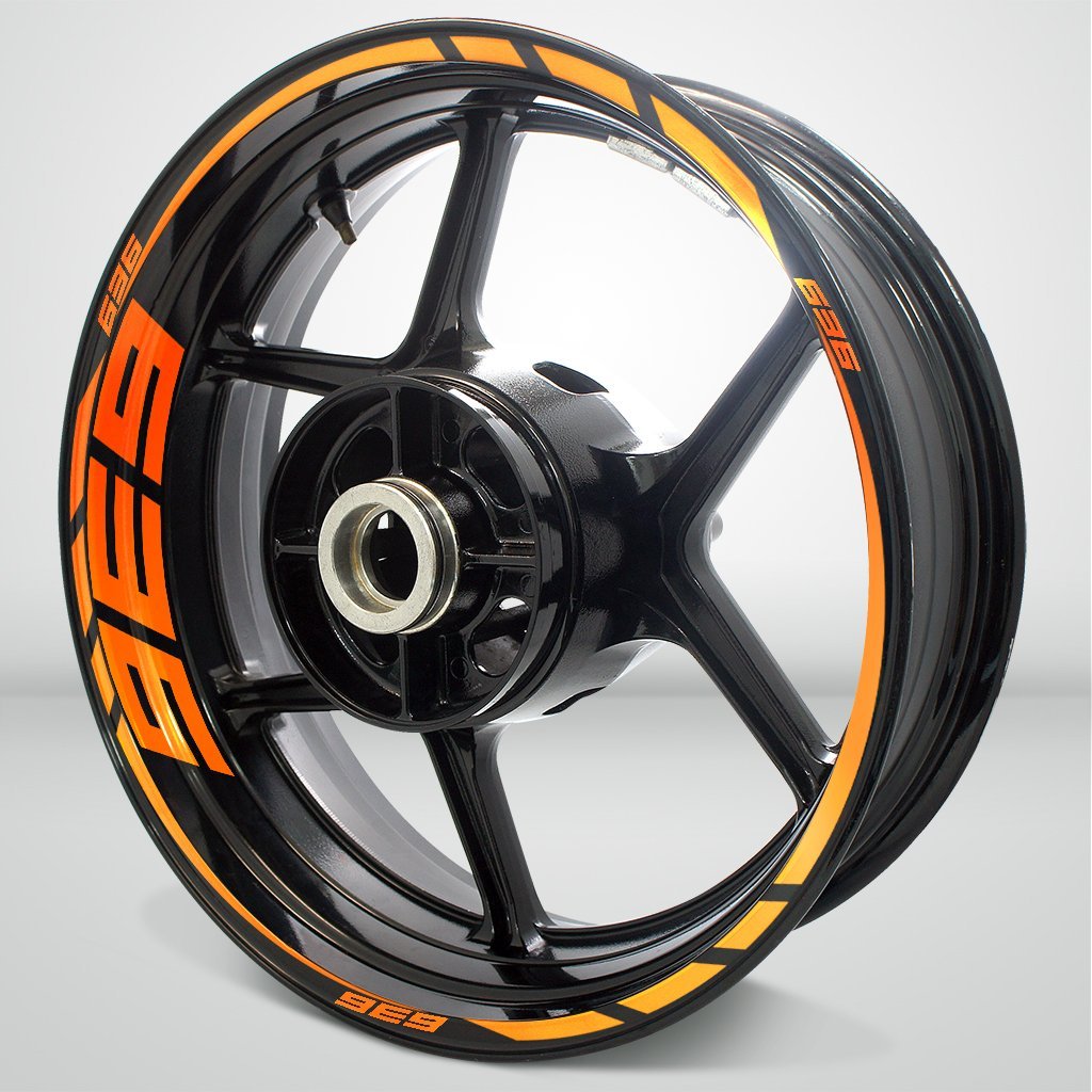 Motorcycle Rim Wheel Decal Accessory Sticker for Kawasaki Ninja 636 - Stickman Vinyls